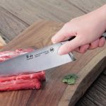 ‘Cangshan’ Knives slices, dices and chiffonade’s into the Food Sport Arena
