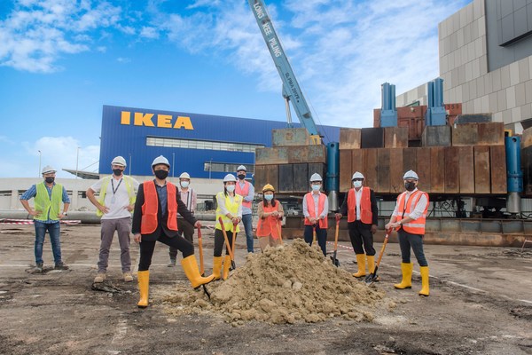 Toppen Shopping Centre Multi-storey Car Park & Lifestyle Rooftopp Groundbreaking