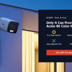 ANNKE Introduces New NightChroma™ NC800 PoE IP Camera Featuring Breakthrough 4K Ultra HD Color Night Vision, f/1.0 Super Aperture, and AI Processing Power