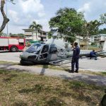 RMN helicopter makes emergency landing at Lumut base