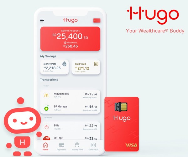 Hugo Save - Singapore’s first Wealthcare® app Hugo Save - Singapore’s first Wealthcare® app