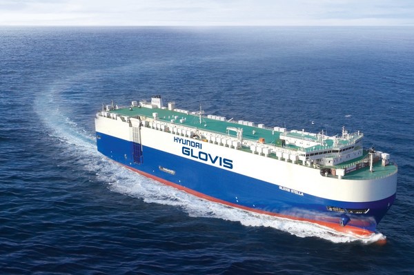 Hyundai Glovis PCTC on the voyage