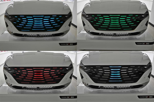 Hyundai Mobis' new ‘lighting and moving grille’