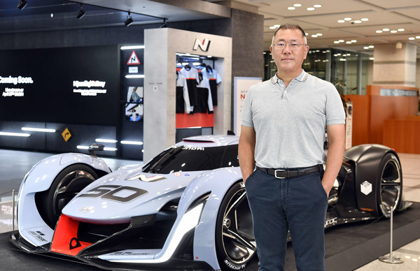 HMG HQ Lobby with Hyundai N 2025 Vision Gran Turismo HMG HQ Lobby with Hyundai N 2025 Vision Gran Turismo