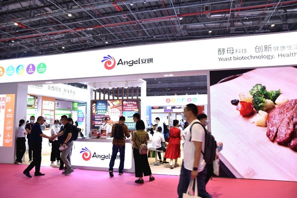 Angel Yeast’s booth at the 24th Food Ingredients China, which took place from June 8 to 10 in Shanghai.