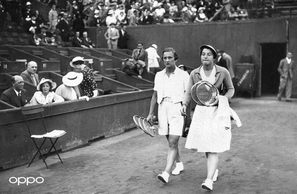 Helen Jacobs (Photo: AFP via Getty Images) Helen Jacobs is pictured at Roland Garros where, in 1934 she changed the face of fashion, being the first woman to wear shorts on the court instead of a dress. Reimagined using one billion colours, in partnership with Getty Images, the image is part of OPPO’s Courting the Colour campaign. Launched today to celebrate the return of Wimbledon, the collection restores the emotion of seven iconic moments from tennis history, bringing the excitement and passion back to the sport for fans around the world. View the Courting the Colour collection, here: https://events.oppo.com/en/oppo-and-tennis/#awakencolour