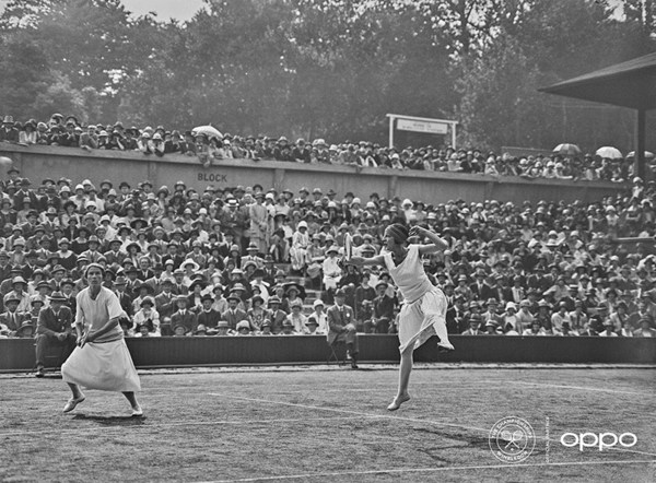 Suzanne Lenglen (Photo: L. Blandford/Topical Press Agency/Getty Images) Fashion pioneer Suzanne Lenglen is pictured alongside Elizabeth Ryan; one of the earliest images to surface portraying female tennis players athletically. Through her passion, Lenglen became a female icon before her time and is brought to life for the first time in full colour, as part of OPPO’s Courting the Colour campaign. Launched today to celebrate the return of Wimbledon, the collection restores the emotion of seven iconic moments from tennis history, bringing the excitement and passion back to the sport for fans around the world. View the collection, here: https://events.oppo.com/en/oppo-and-tennis/#awakencolour