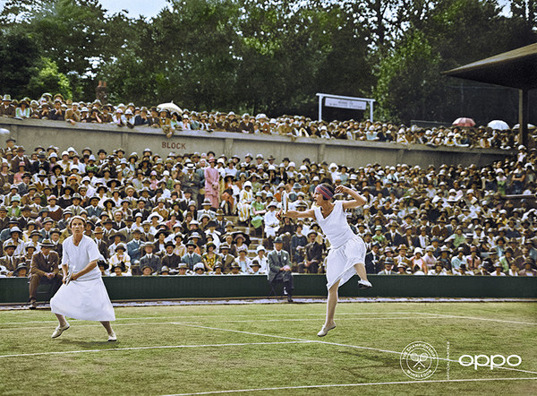 Suzanne Lenglen (Photo: L. Blandford/Topical Press Agency/Getty Images) Fashion pioneer Suzanne Lenglen is pictured alongside Elizabeth Ryan; one of the earliest images to surface portraying female tennis players athletically. Through her passion, Lenglen became a female icon before her time and is brought to life for the first time in full colour, as part of OPPO’s Courting the Colour campaign. Launched today to celebrate the return of Wimbledon, the collection restores the emotion of seven iconic moments from tennis history, bringing the excitement and passion back to the sport for fans around the world. View the collection, here: https://events.oppo.com/en/oppo-and-tennis/#awakencolour