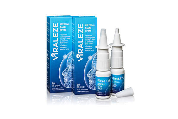 Starpharma's anti-covid nasal spray Viraleze has proven to be more than 98 per cent effective against the UK variant. Starpharma's anti-covid nasal spray Viraleze has proven to be more than 98 per cent effective against the UK variant.