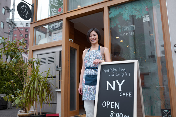 Naoko Yoneyama, owner of Japanese rice ball store NY CAFÉ
