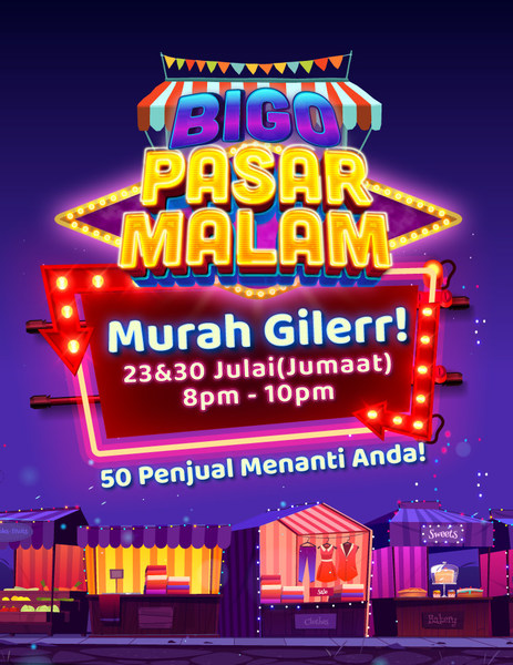 Bigo Live Brings the Night Market Home with “Bigo Pasar Malam” Bigo Live Brings the Night Market Home with “Bigo Pasar Malam”