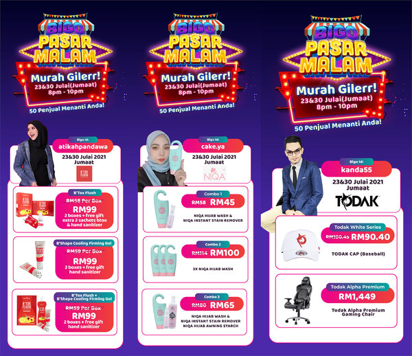 Bigo Live Brings the Night Market Home with “Bigo Pasar Malam” Bigo Live Brings the Night Market Home with “Bigo Pasar Malam”