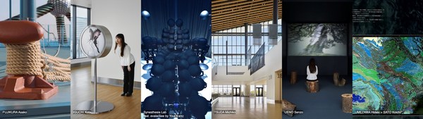 The work of 6 artists is on display at Tokyo Cruise Terminal