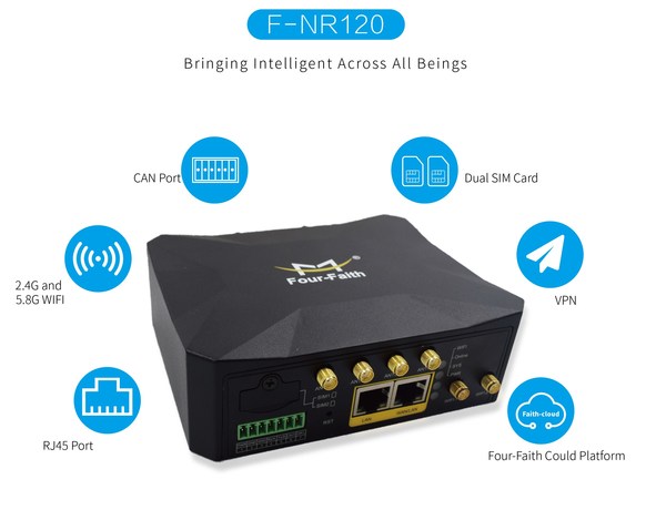 Four-Faith&nbsp;Compact&nbsp;Size&nbsp;5G&nbsp;Industrial&nbsp;Routers.
