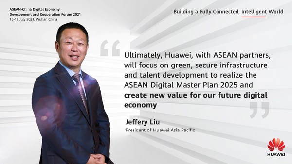 This morning Jeffery Liu, President of Huawei APAC, shared his vision for a green industrial revolution with carbon neutrality enabled by innovative technologies. This morning Jeffery Liu, President of Huawei APAC, shared his vision for a green industrial revolution with carbon neutrality enabled by innovative technologies.