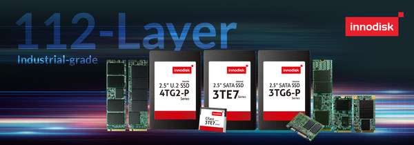 innodisk releases the world's first industrial-grade 112 layer 3D TLC Flash series. CC Wu, the president of the industrial Flash division says " The market changes drastically this year, and we need to act more quickly." He added, "Innodisk has started algorithm development and firmware optimization last year and has taken the lead in launching the most complete 112 layer product line. We are optimistic about future demand, and the new product line will definitely indicate the annual growth." innodisk releases the world's first industrial-grade 112 layer 3D TLC Flash series. CC Wu, the president of the industrial Flash division says " The market changes drastically this year, and we need to act more quickly." He added, "Innodisk has started algorithm development and firmware optimization last year and has taken the lead in launching the most complete 112 layer product line. We are optimistic about future demand, and the new product line will definitely indicate the annual growth."