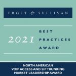 Verizon Commended by Frost & Sullivan for Enabling Distributed Environments with Its Flexible VoIP and SIP Trunking Solutions