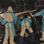 Three burnt to death in car crash