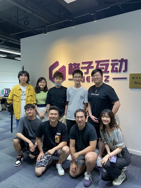 The founder Kevin Ling and his team The founder Kevin Ling and his team