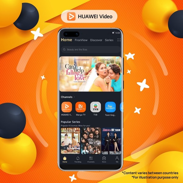 HUAWEI Video expands its local and international content to provide an enriched viewing experience for Philippines users. The key additions include content offerings from the ABS-CBN, Paramount Video, CJ E&M, The Explorers and more. For this month of August, HUAWEI Video users also get to subscribe premium service for the first month at discounted price of PHP 8 and enjoy free movies every weekend. HUAWEI Video expands its local and international content to provide an enriched viewing experience for Philippines users. The key additions include content offerings from the ABS-CBN, Paramount Video, CJ E&M, The Explorers and more. For this month of August, HUAWEI Video users also get to subscribe premium service for the first month at discounted price of PHP 8 and enjoy free movies every weekend.