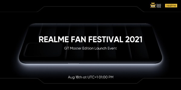 realme to Launch 100 Million Sales Milestone Product GT Master Edition Series and Other Product Lines on August 18 realme to Launch 100 Million Sales Milestone Product GT Master Edition Series and Other Product Lines on August 18