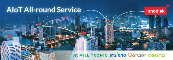 Innodisk's "AIoT All-round Service" provides an all-in-one package, assembling the complex underlying hardware and software technologies needed for AIoT cloud-to-edge solution that will streamline compatibility and shorten application implementation time. Innodisk's "AIoT All-round Service" provides an all-in-one package, assembling the complex underlying hardware and software technologies needed for AIoT cloud-to-edge solution that will streamline compatibility and shorten application implementation time.
