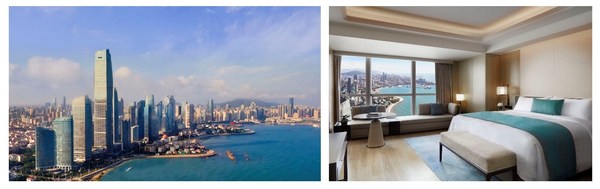 L-R The St. Regis Qingdao Exterior, Skyline Ocean View