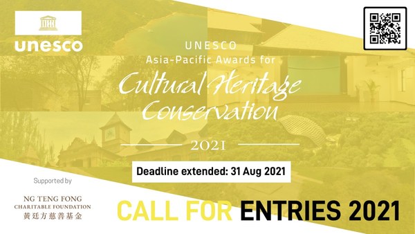 UNESCO partners with Ng Teng Fong Charitable Foundation to promote transformative heritage conservation in Asia-Pacific region. Apply to the 2021 UNESCO Awards: extended deadline 31 August 2021. UNESCO partners with Ng Teng Fong Charitable Foundation to promote transformative heritage conservation in Asia-Pacific region. Apply to the 2021 UNESCO Awards: extended deadline 31 August 2021.