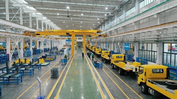 XCMG’s Intelligent Manufacturing Base for Urban Operation-Specific Vehicles Completed and Production Commences. XCMG’s Intelligent Manufacturing Base for Urban Operation-Specific Vehicles Completed and Production Commences.