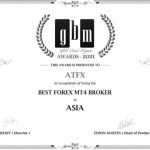 ATFX Wins the Award of “2021 Best Forex MT4 Broker in Asia”