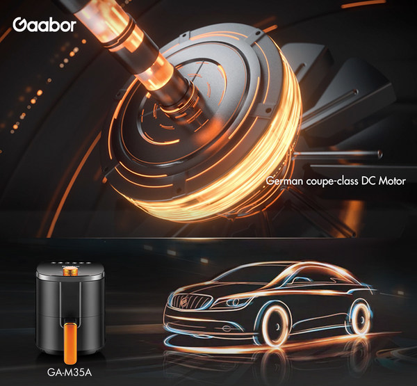 Gaabor Smokeless Air Fryer: Delicious Taste Experience at the Touch of a Button