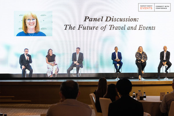 Marriott International together with industry leaders discussed future trends at its first hybrid event in Asia Pacific – “Be There with Marriott International – The Path Forward for Travel and Events”.