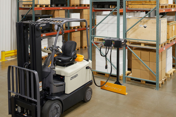 Keep charging, stop changing: Crown presents its new V-Force lithium-ion technology Keep charging, stop changing: Crown presents its new V-Force lithium-ion technology