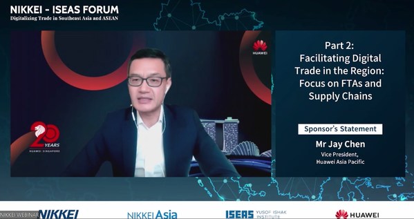 Jay Chen, Vice President of Huawei Asia Pacific Jay Chen, Vice President of Huawei Asia Pacific