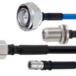 Pasternack Expands Its Line of Low-PIM Coaxial Cable Assemblies that Deliver PIM levels of < -160 dBc