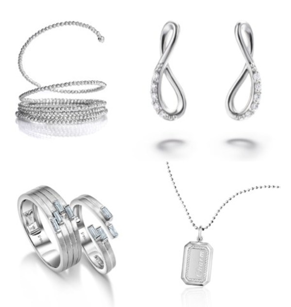 Collections from left to right, top to bottom: Platinum Born, Platinum Woman, Platinum Days of Love, Pt Moment®