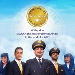 SAUDIA crowned the World’s Most Improved Airline in 2021