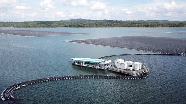 58.5MW Floating PV Plant with Sungrow PV and Floating Solutions