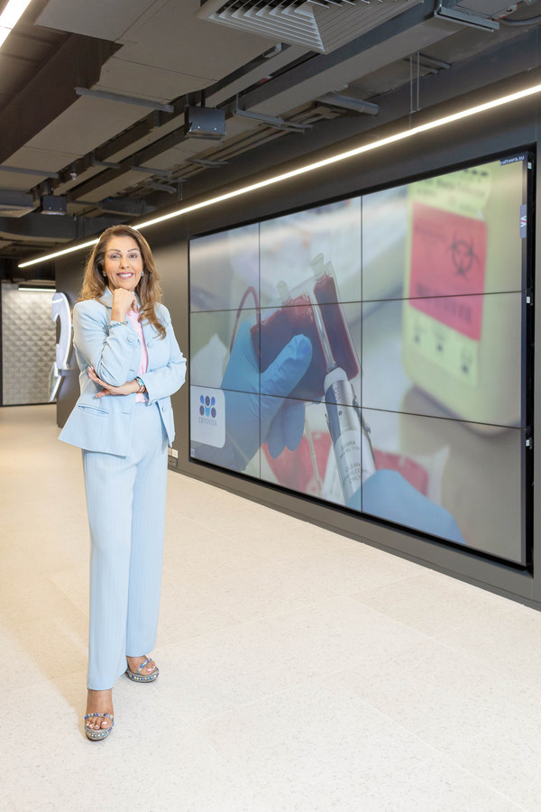 Cryoviva is a private bank where the number of stored samples is growing at double-digit rates, with over 500,000 units stored in its group of stem cell banks and more than 2,000 cases where stem cells were retrieved for personal use by its clients.