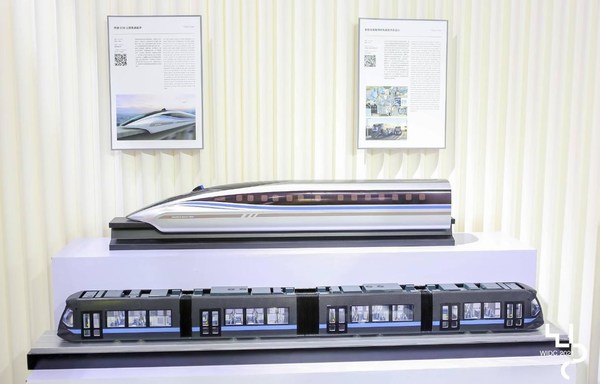 Model of high-speed train