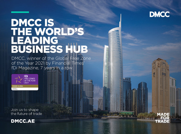 DMCC Awarded 'Global Free Zone of the Year' by Financial Times' fDi Magazine for Seventh Year Running