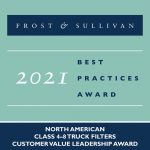 Donaldson Company Recognized by Frost & Sullivan for Improving Fleet Efficiency with Its Connected Filtration Products