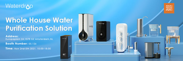 Waterdrop provides the whole house water purification solution