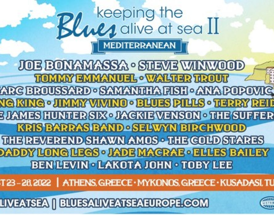 Legendary Steve Winwood Joins Guitar Icon Joe Bonamassa For Keeping The Blues Alive At Sea Mediterranean Cruise II