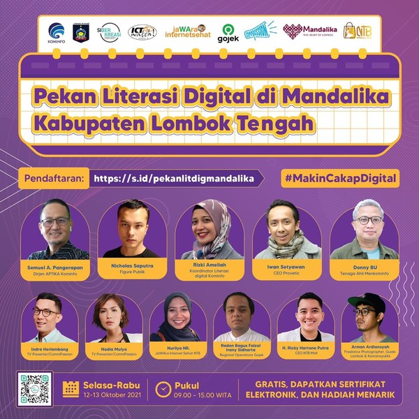 Mandalika Digital Literacy Week: Indonesia's Government Aims to Combat Hoax and Scale Up the MSMEs Mandalika Digital Literacy Week: Indonesia's Government Aims to Combat Hoax and Scale Up the MSMEs