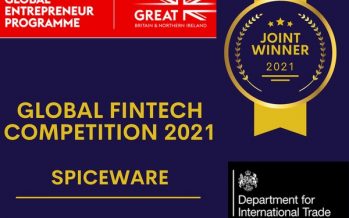 Spiceware selected as the Finalist of the UK Ministry of International Trade’s Global Fintech Competition