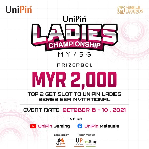 UniPin Ladies Championship Malaysia will be held from October 8-10, 2021
