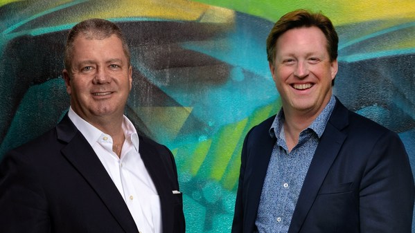 David Link, Verrency Founder and Executive Chairman, with Verrency’s newly promoted CEO, Jeroen van Son.