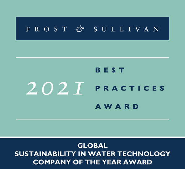 2021 Global Sustainability in Water Technology Company of the Year Award