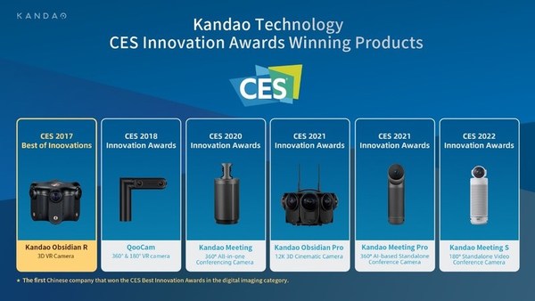 Kandao Technology CES Innovation Awards Winning Products Kandao Technology CES Innovation Awards Winning Products